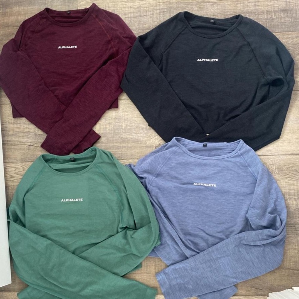 Alphalete Long Sleeve Crop Bundle